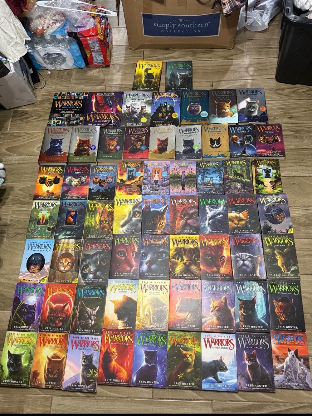 Warriors Book Series Collection - Assorted Cover Colors